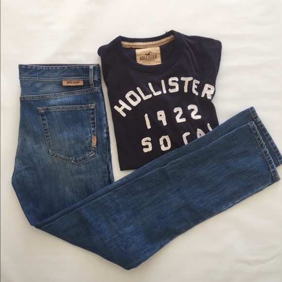 Roberto Cavalli Other - Just Cavalli slim skinny blue jeans 34 x 31 mens